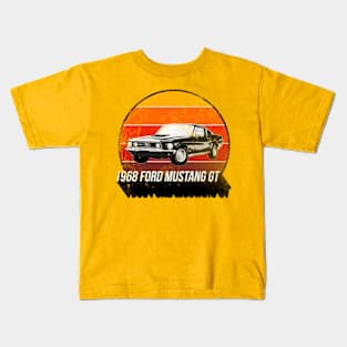 1968 Ford Mustang GT Fastback Kids T-Shirt